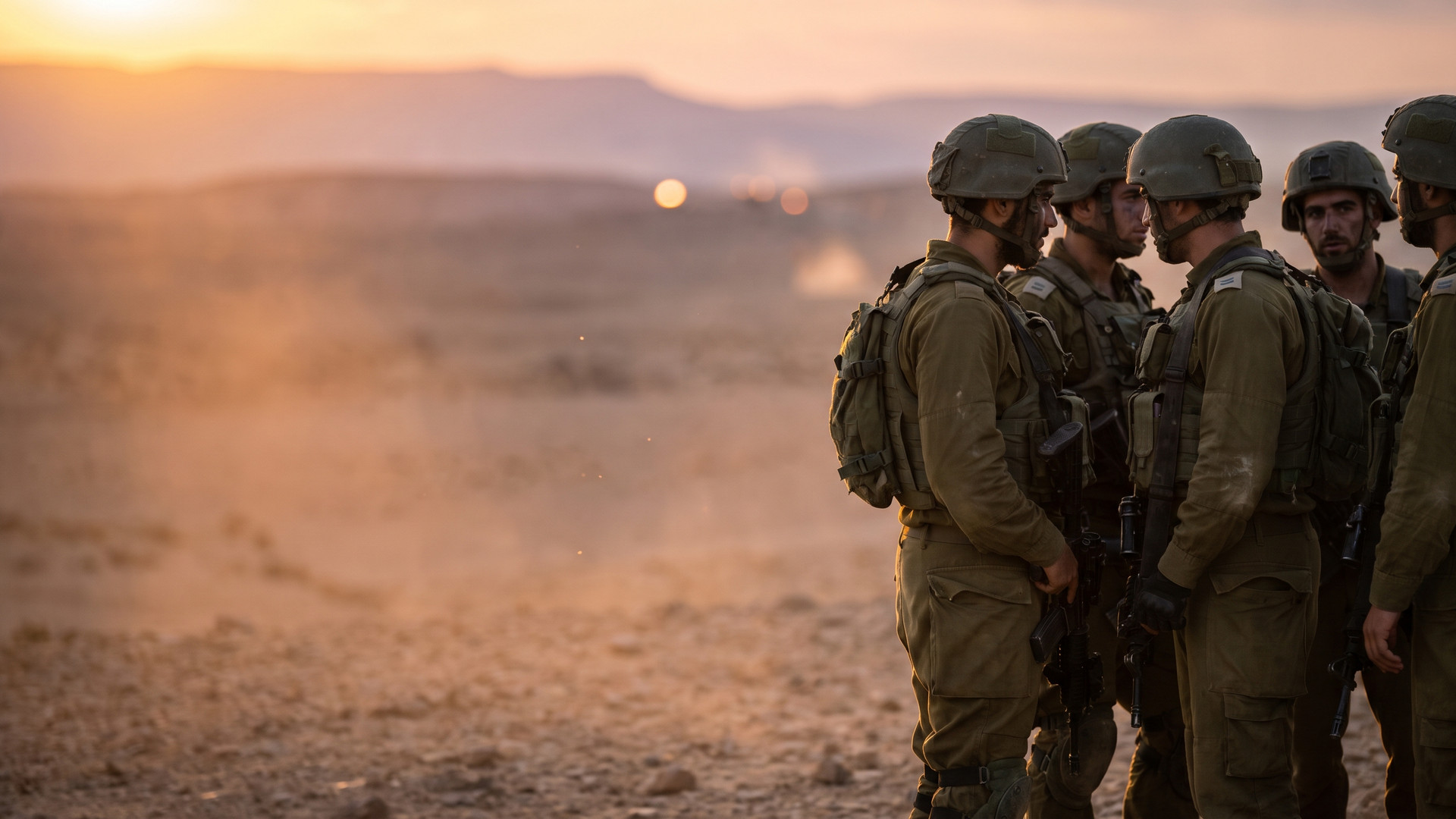 חיילים בשטח